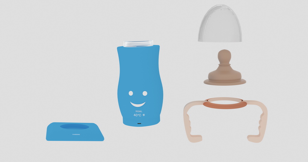 智能产品设计竞赛作品——奶宝智能奶瓶