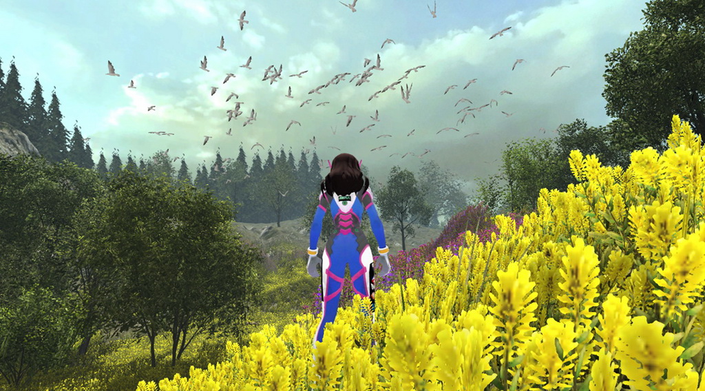 虚拟现实与游戏竞赛作品——草长莺飞