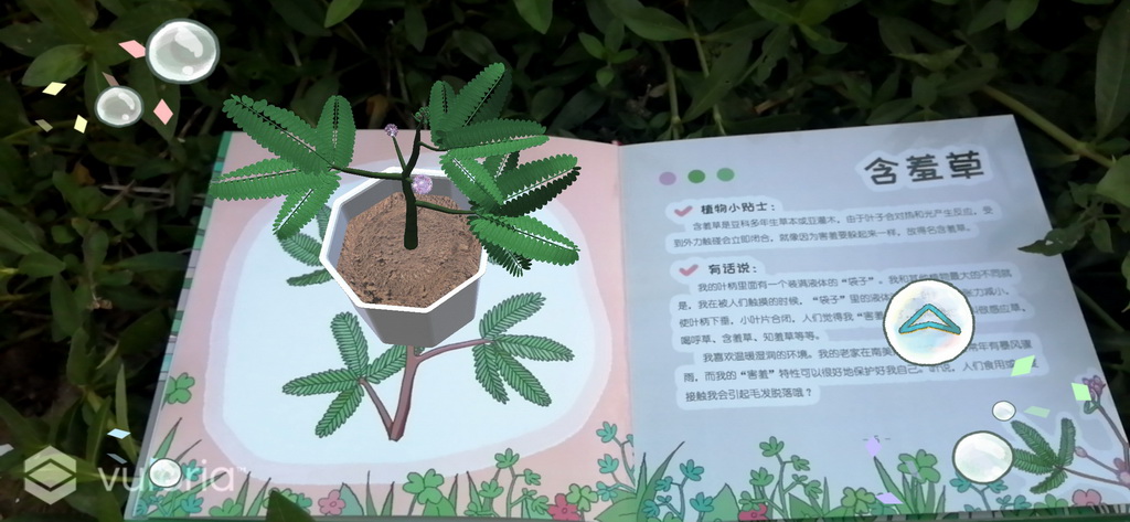 电子图书竞赛作品——基于AR的植物互动图书设计与应用开发