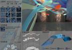 人居环境竞赛作品—丝路翩跹——敦煌莫高窟壁画展厅空间设计