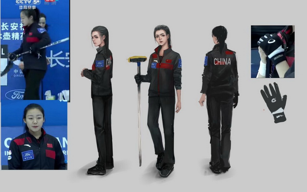 虚拟现实与游戏竞赛作品——冬奥会冰壶模拟训练vr项目