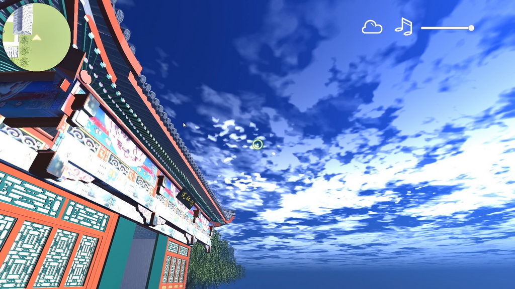 虚拟现实与游戏竞赛作品——红楼梦大观园中怡红院的虚拟漫游系统