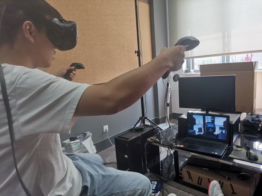 虚拟现实与游戏竞赛作品——虚拟现实技术在土木工程中的应用探索—推土机模拟驾驶系统