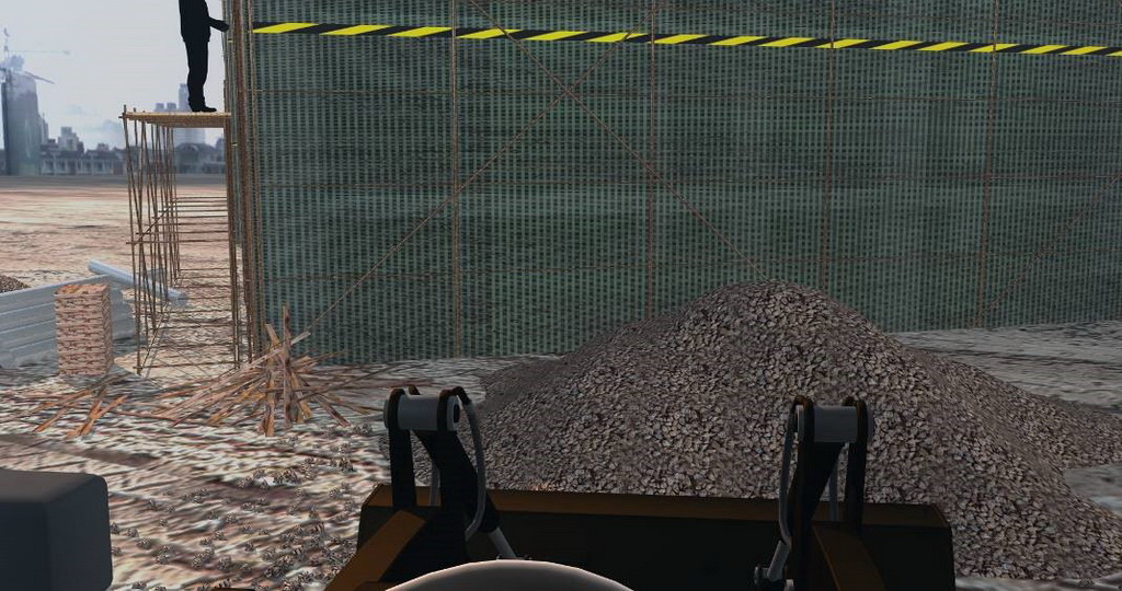 虚拟现实与游戏竞赛作品——虚拟现实技术在土木工程中的应用探索—推土机模拟驾驶系统