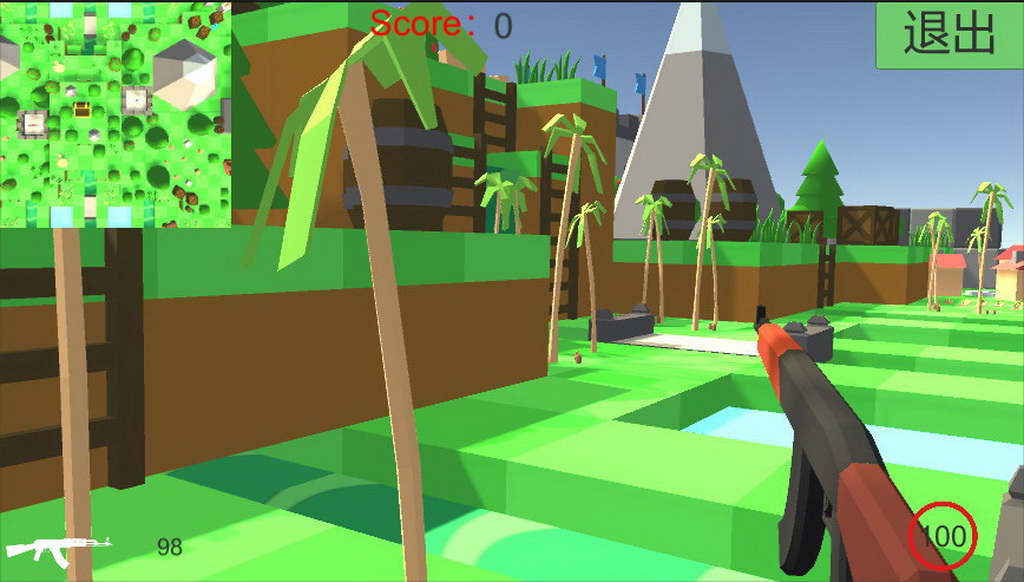 虚拟现实与游戏竞赛作品——《光线追击》