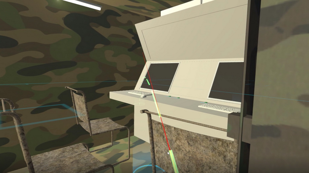 虚拟现实与游戏竞赛作品——《VR雷达模拟器》