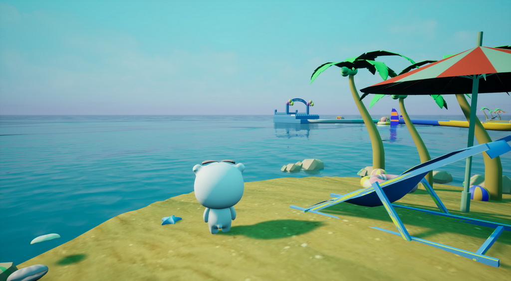 虚拟现实与游戏竞赛作品——Floating clouds island(浮云岛）