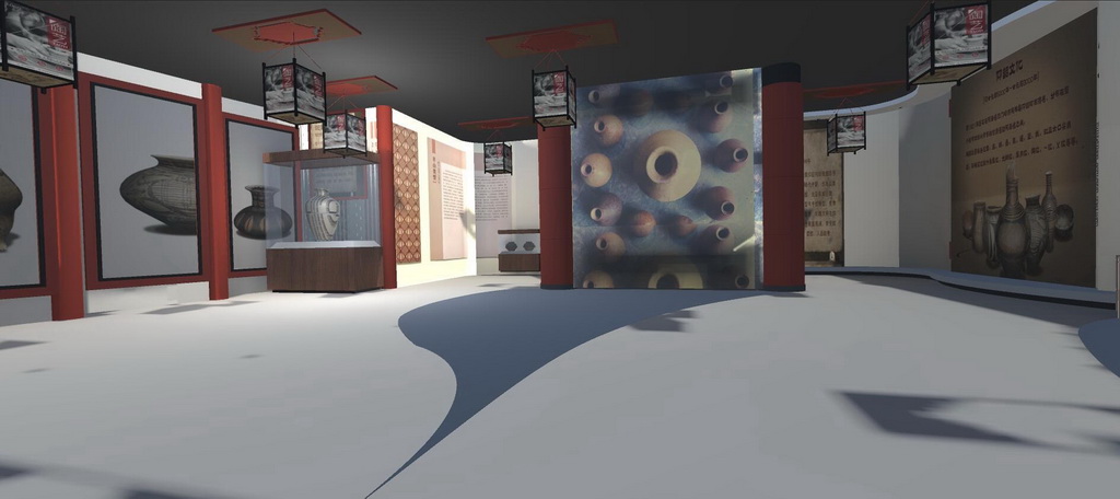 虚拟现实与游戏竞赛作品——甘肃彩陶交互式虚拟数字展馆