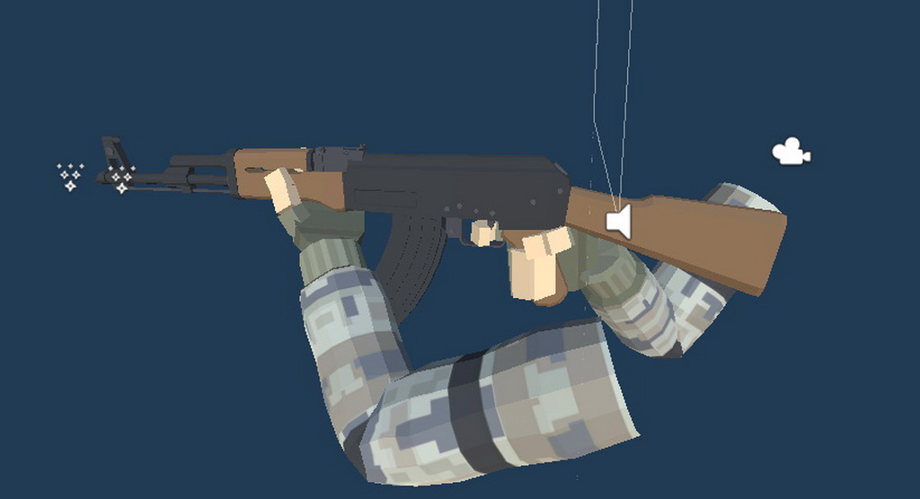 虚拟现实与游戏竞赛作品——基于unity3d开发的枪械模型展示与试玩