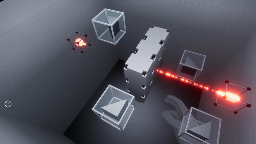 虚拟现实与游戏竞赛作品——三维空间解密手指游戏开发