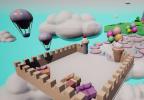 虚拟现实与游戏竞赛作品—Floating clouds island(浮云岛）