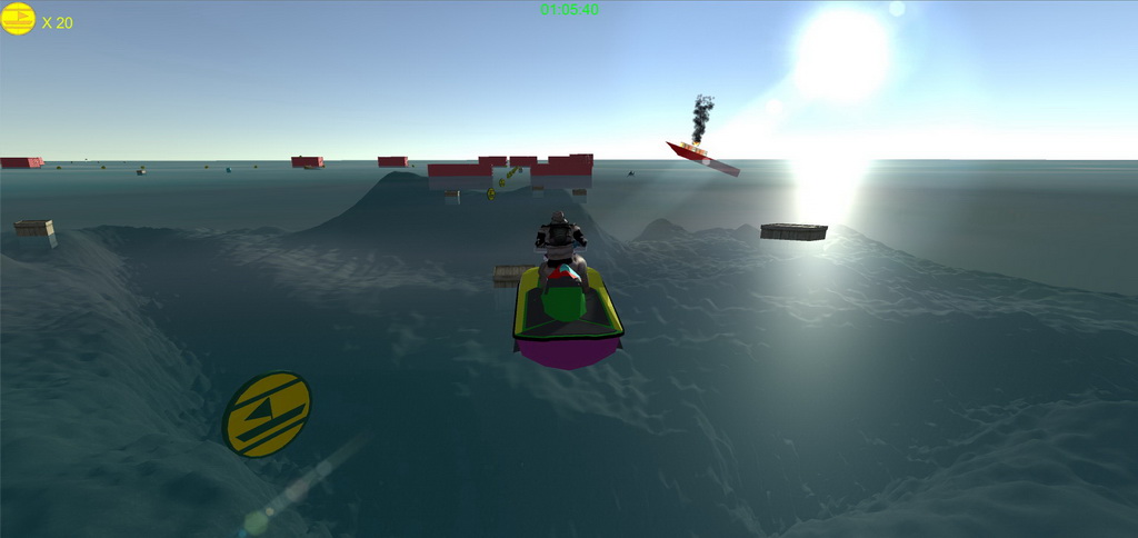 虚拟现实与游戏竞赛作品——《海上漂流记》