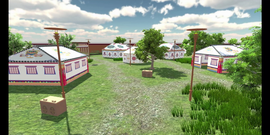 虚拟现实与游戏竞赛作品——基于Unity3D西藏特色建筑漫游系统