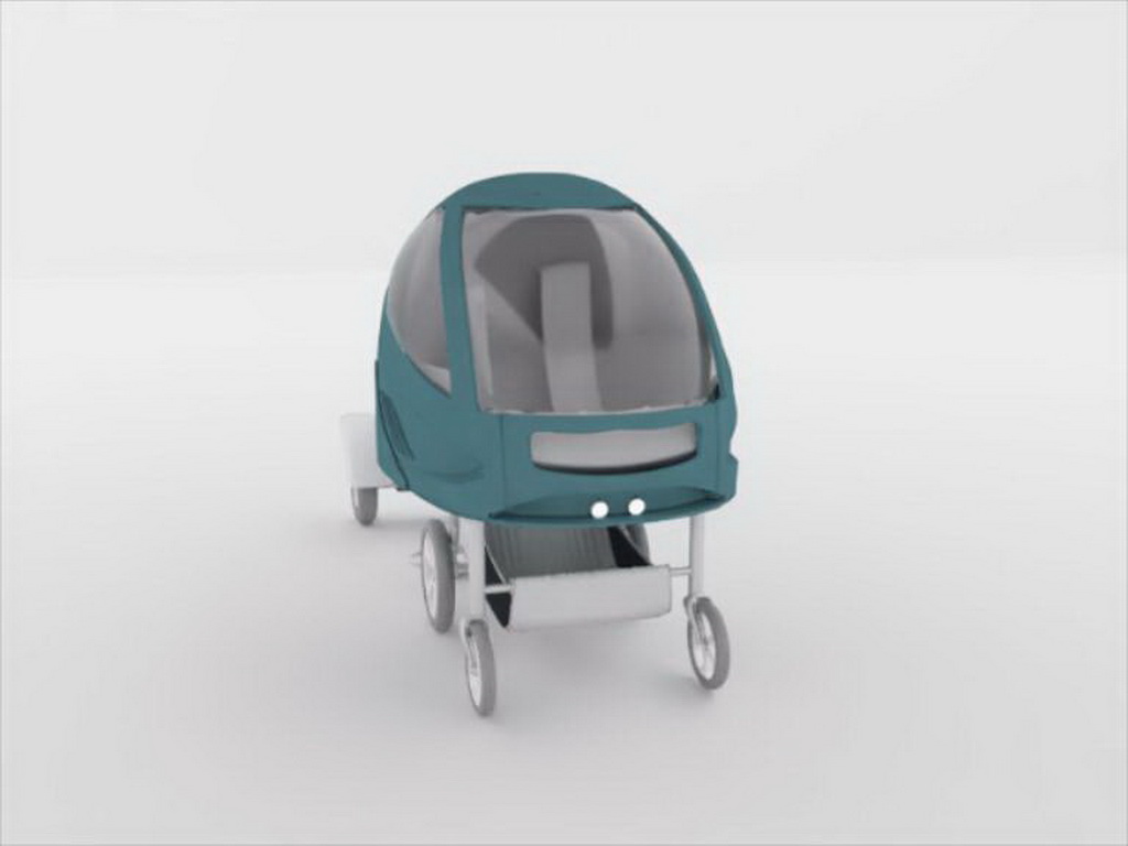 智能产品设计竞赛作品——多功能婴儿车