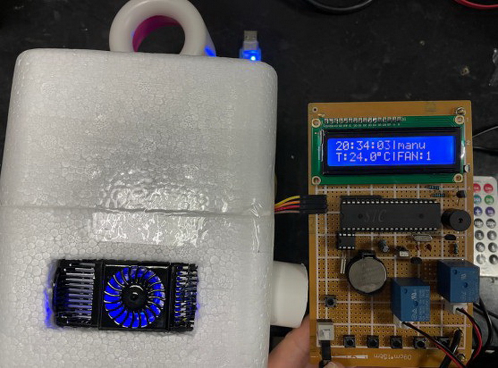 智能产品竞赛作品——一种新型智能化制冷空调扇