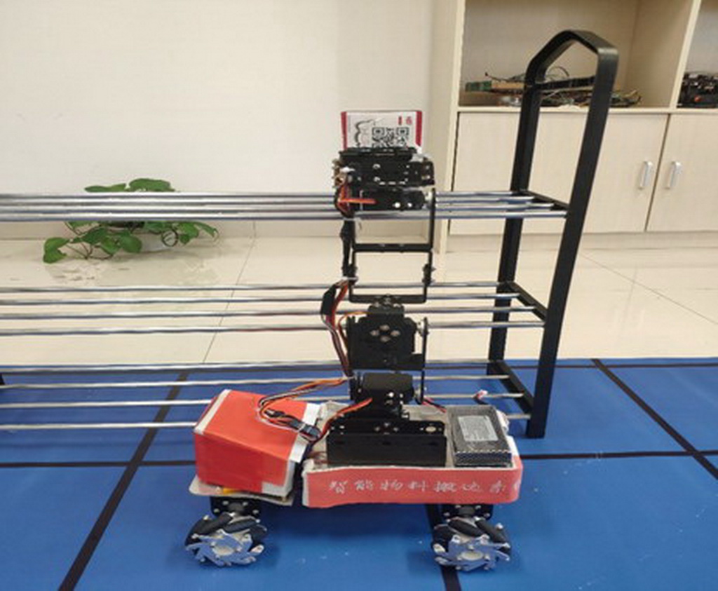 测试竞赛作品——智能物料搬运机器人