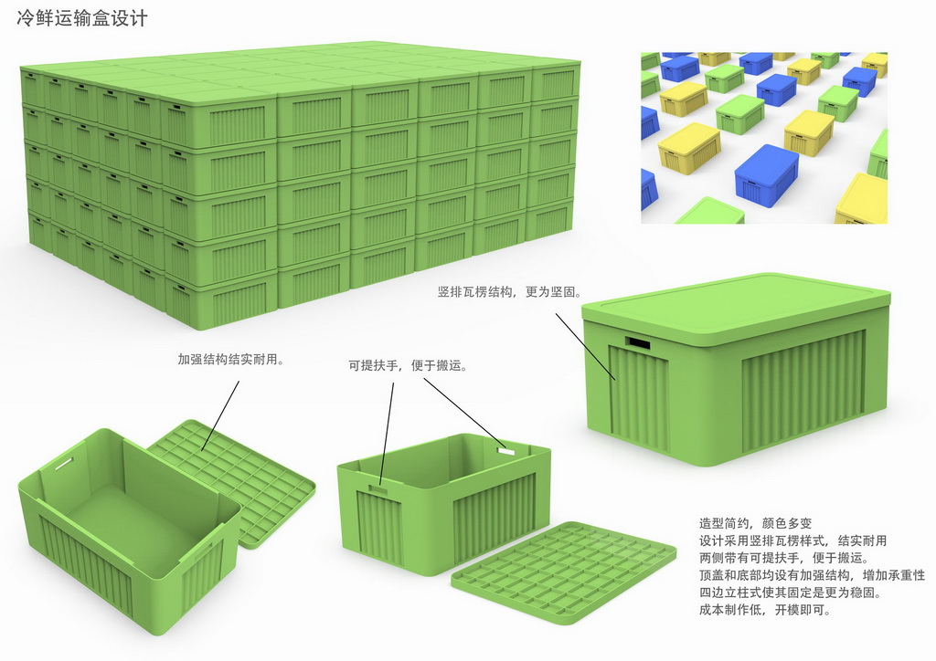 人居环境设计竞赛作品——纸箱重塑-新型电商包装箱