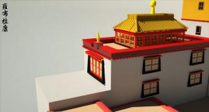 竞赛一等奖：西藏特色建筑装饰部件三维建模与展示