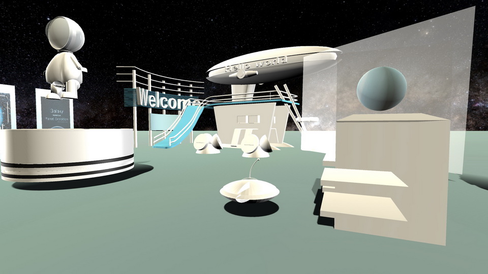 虚拟现实与游戏竞赛作品——土星与天王星的绽放