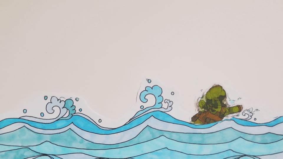 影视动漫竞赛作品——《在海的那边》