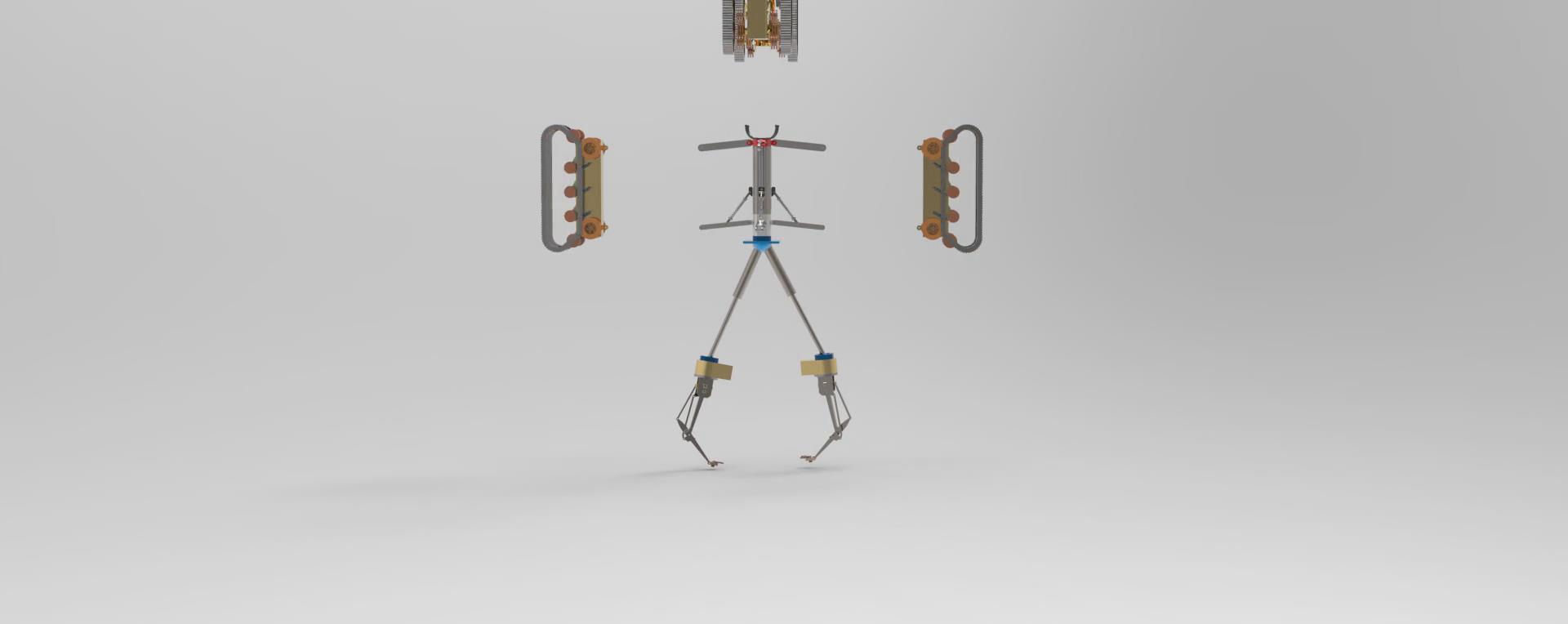 智能产品竞赛作品——竖井式采样、勘探、辅助救援化一体机器人的构造与设计