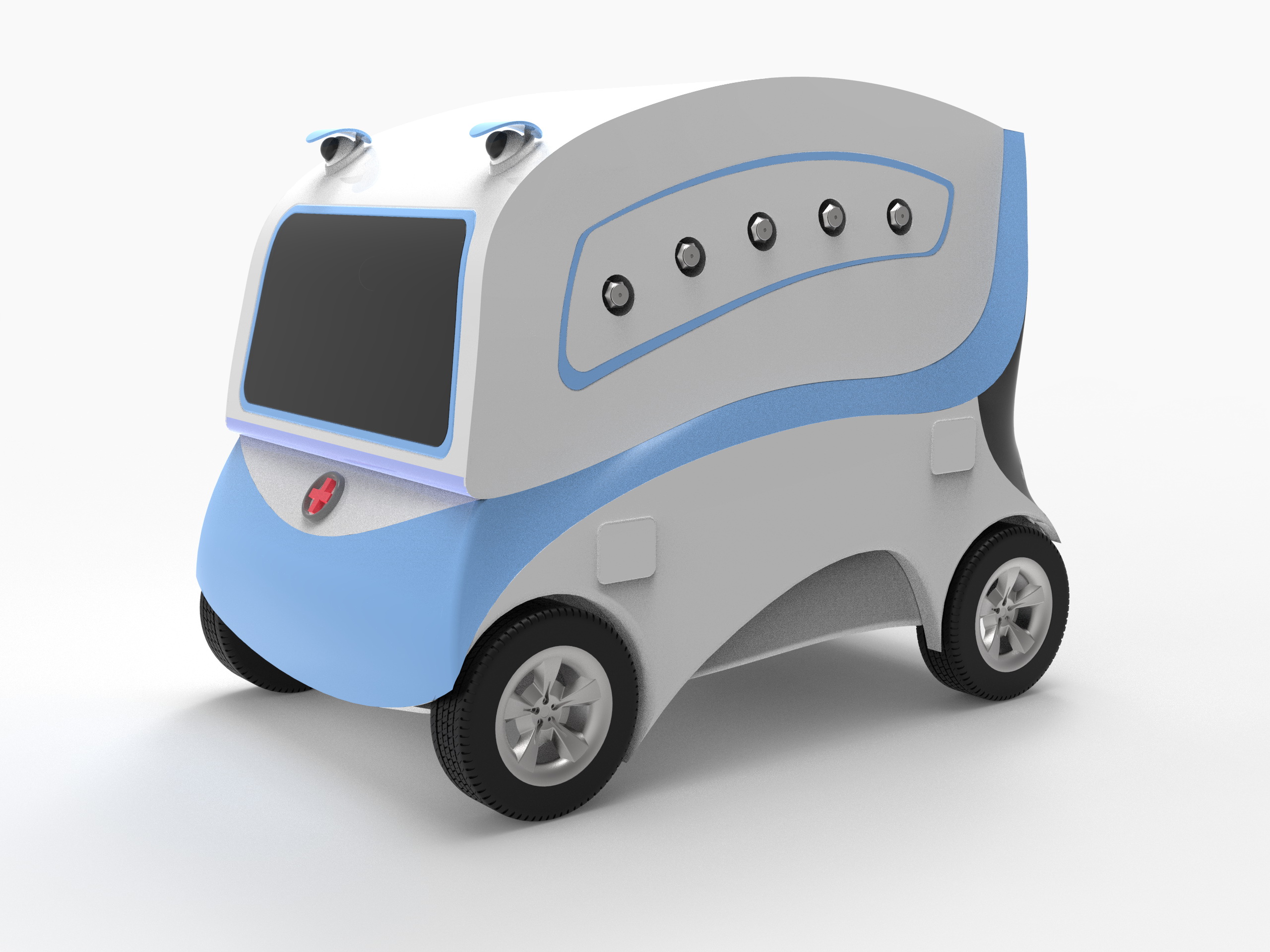 智能产品竞赛作品——智能户外消毒小车