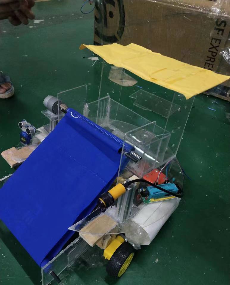 智能产品竞赛作品——浮萍清理机器人