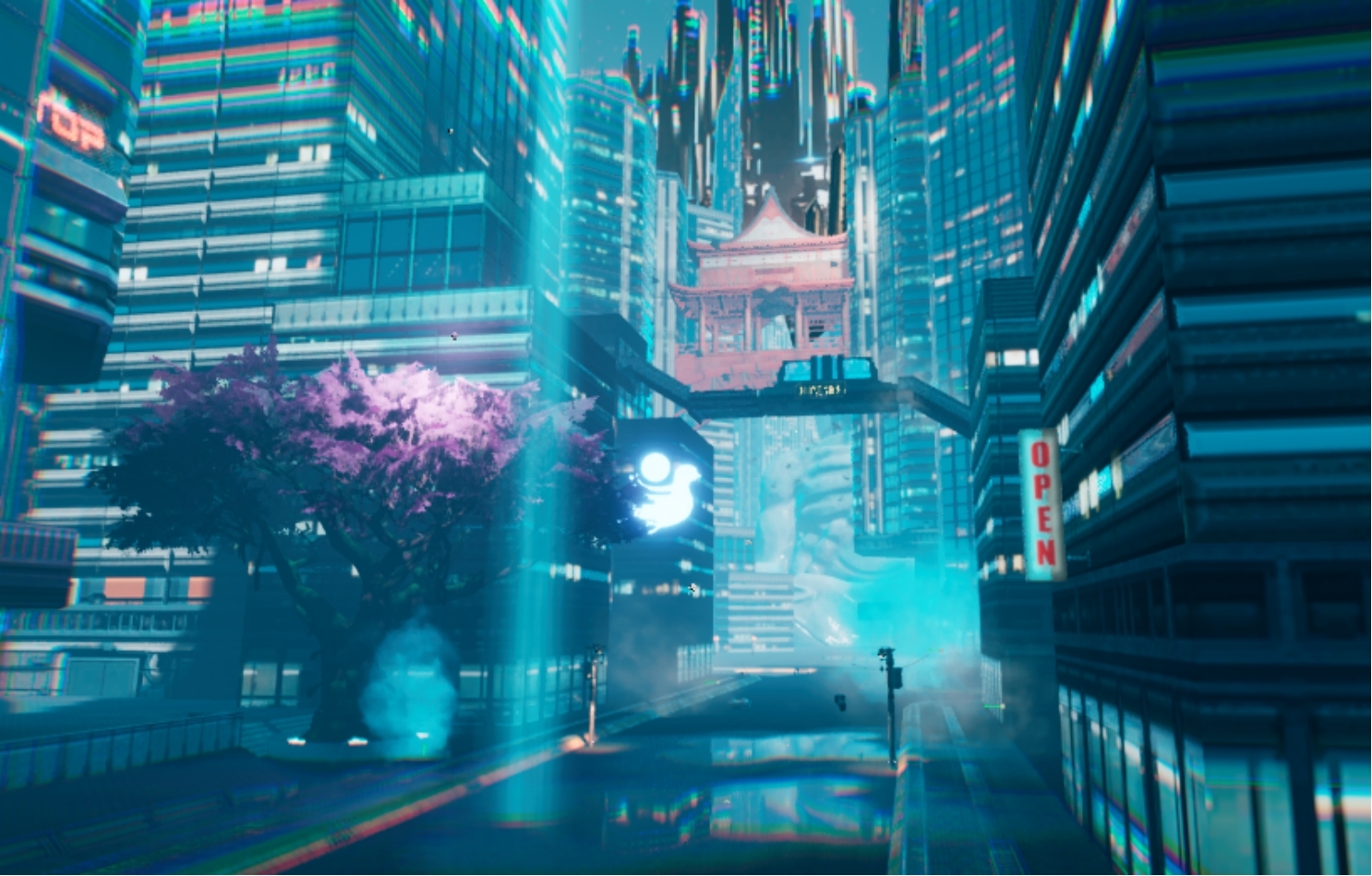虚幻作品竞赛作品——赛博朋克之霓虹都市