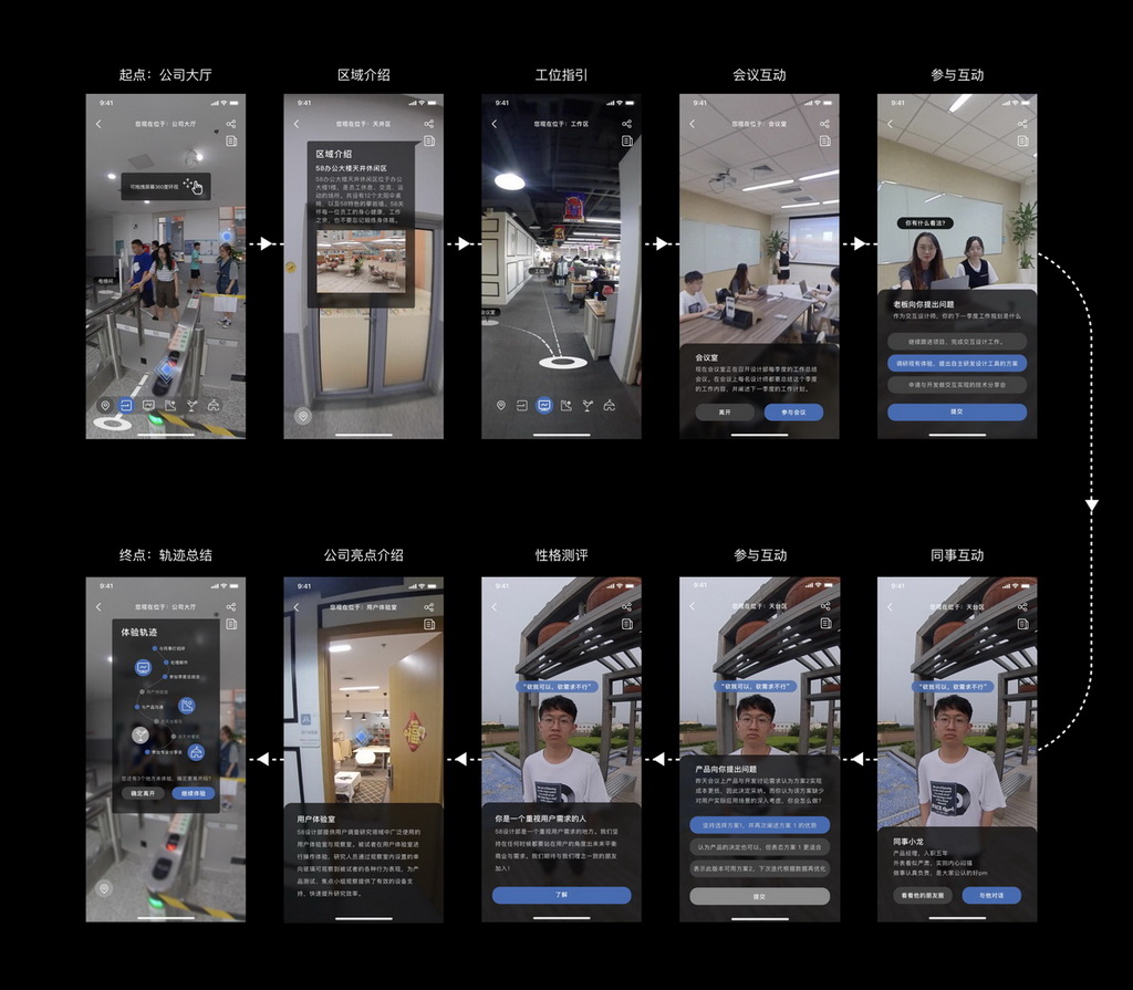 其他竞赛作品——V职晓-VR交互式职位展示服务平台