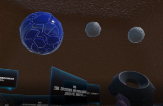 虚拟现实与游戏竞赛作品——基于虚拟现实交互的生物细胞结构探索